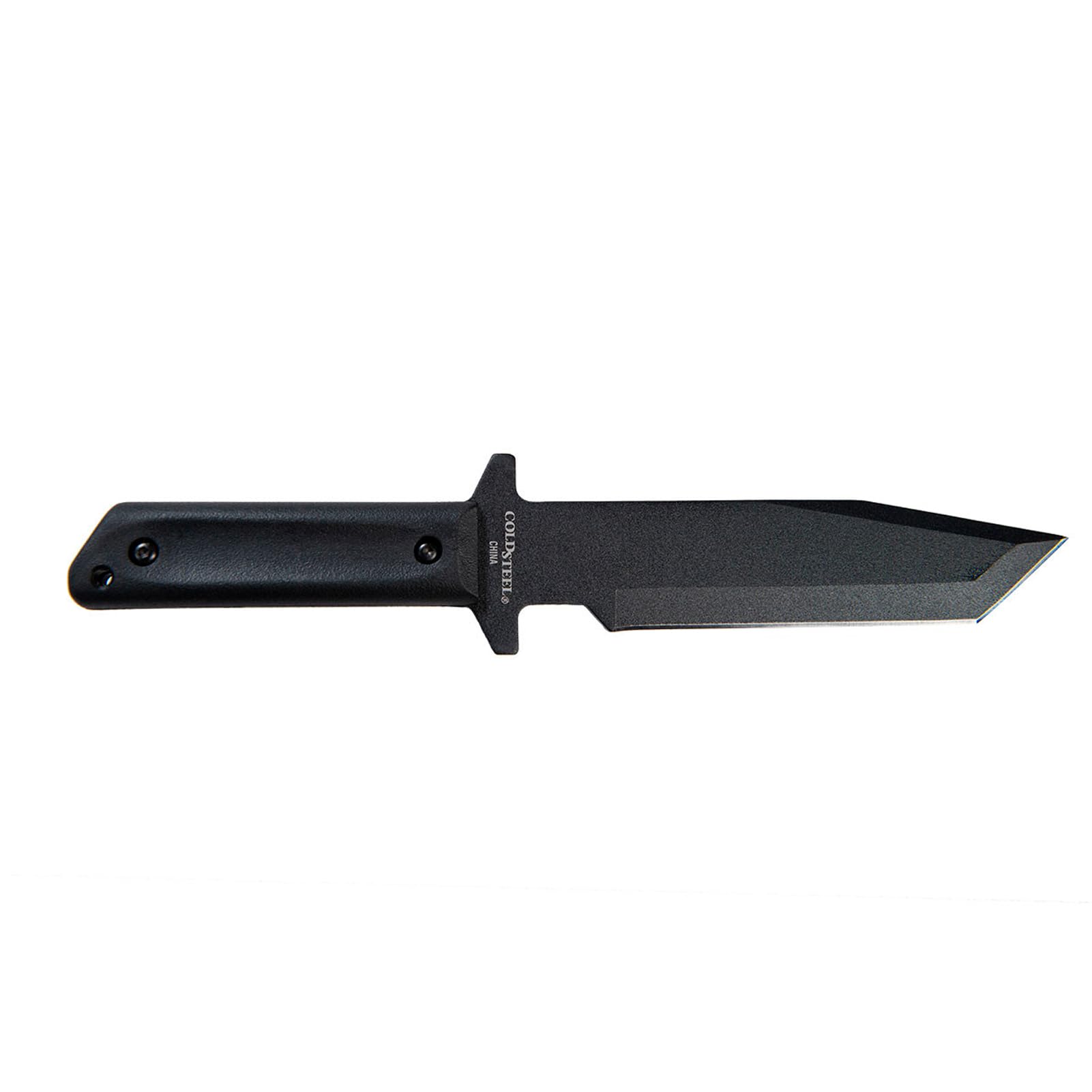 G.I. Tanto Cold Steel 7" Durable 1055 Carbon Steel Fixed Blade Tactical Outdoor Throwing Knife, 5" Handle w/ Polypropylene Scales, Integral Quillon Guard, Resistant Secure-Ex Sheath
