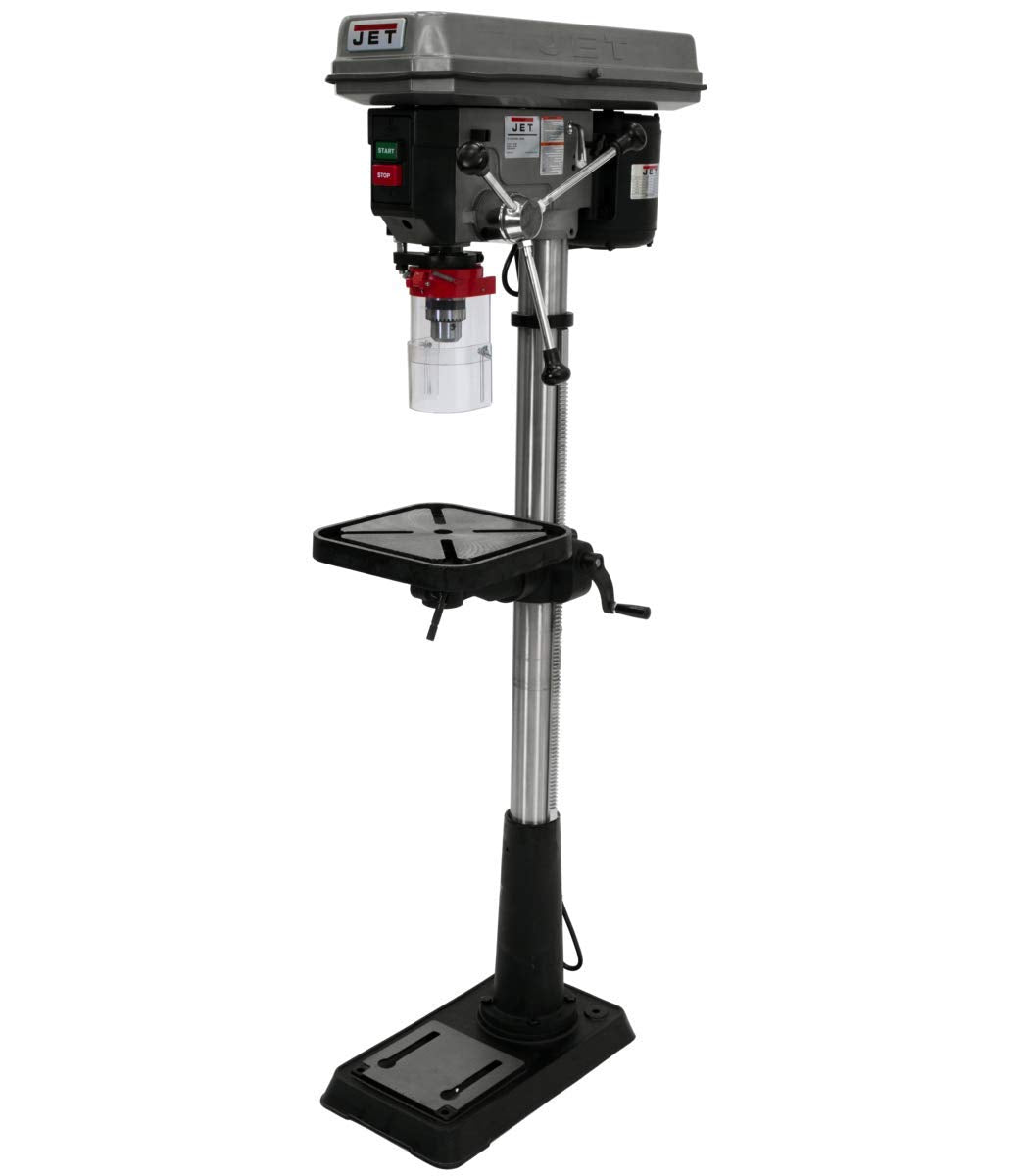15-Inch JET Floor Drill Press, 16 Speed, 3/4 HP, 115/230V 1Ph (Model J-2500)