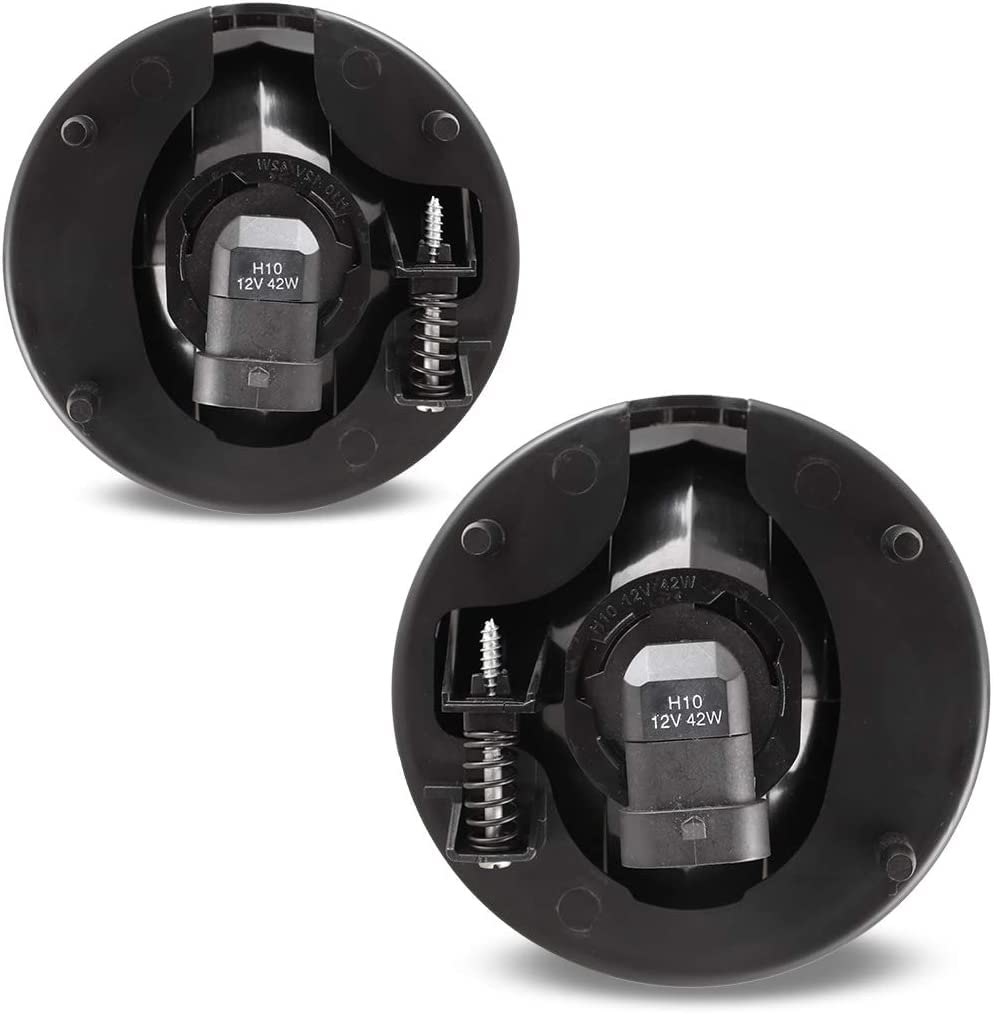 Winjet Fog Lights OEM Series for Ford [2007 2008 2009 2010 2011 2012 2013 2014 Expedition] [2008-2011 Ranger] Driving