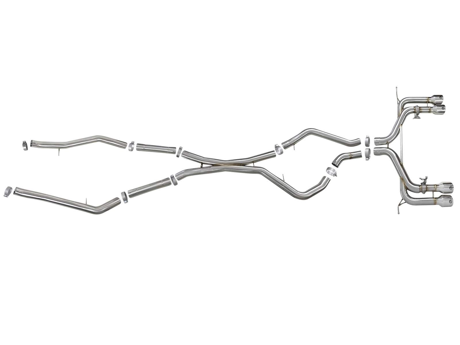 Mach Force-XP aFe Power 49-36342-P Performance Cat-Back Exhaust System