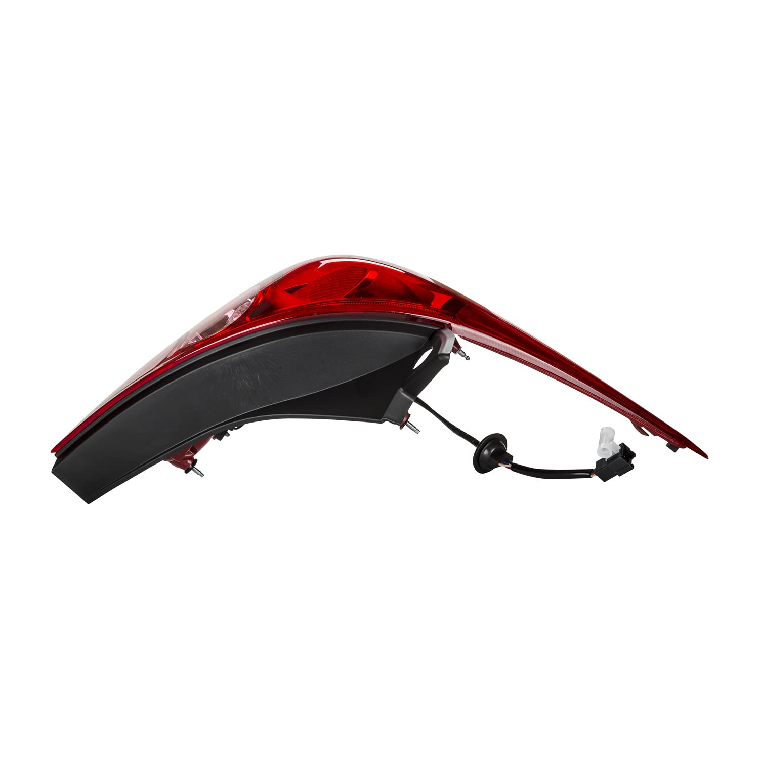 Left TYC Tail Light Assembly Compatible with 2007-2012 Nissan Versa