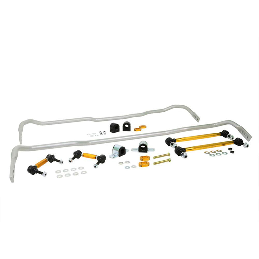 BWK002 Whiteline Sway bar, bushings, Black
