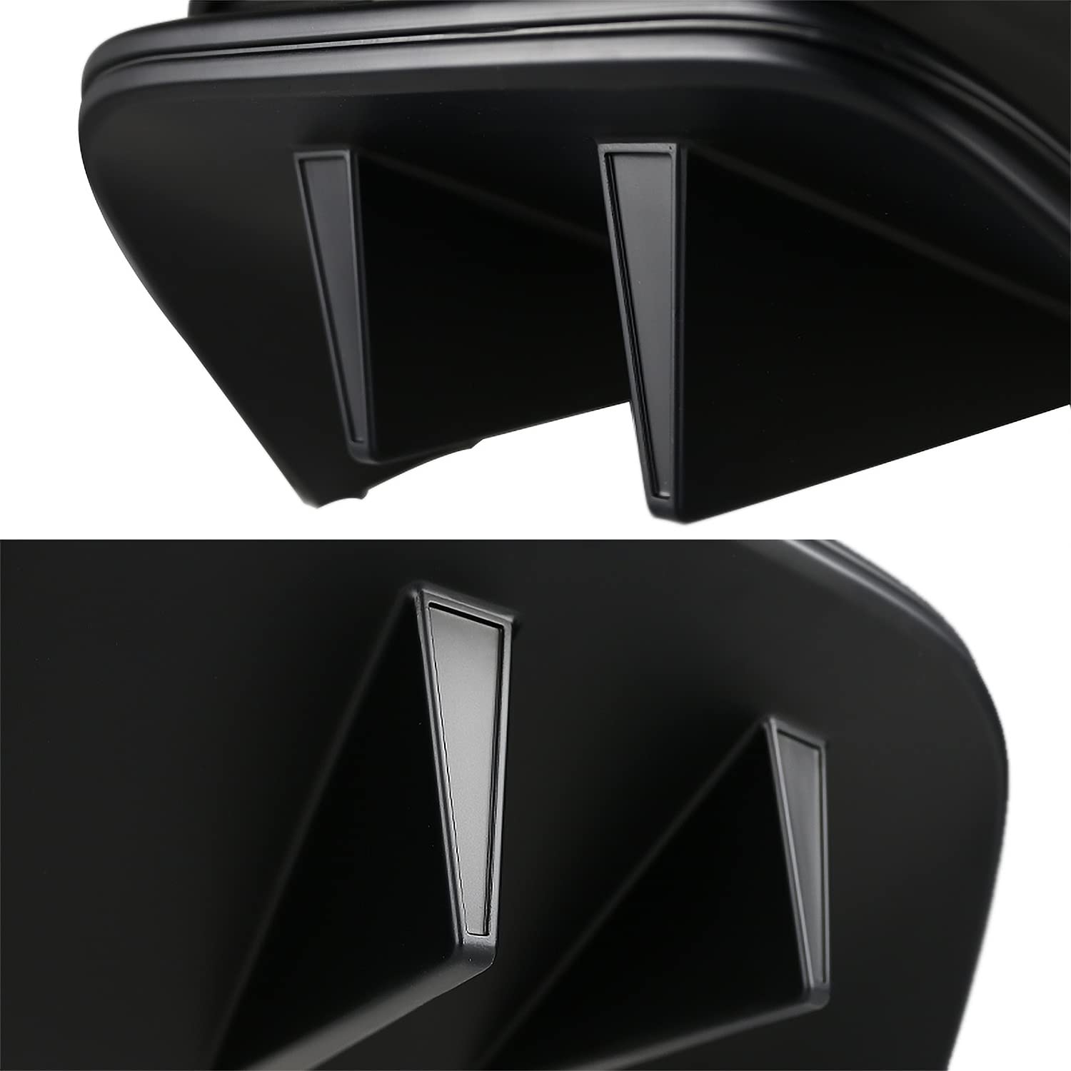 R Style Spec-D Tuning Rear Bumper Diffuser w/Side Valances Panel Compatible with 2015-2017 Ford Mustang