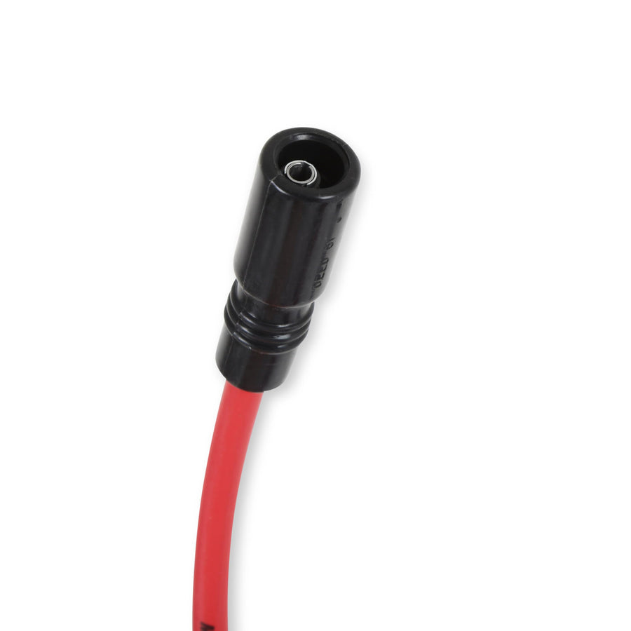 Super Conductor MSD 32149 Spark Plug Wire Set Red Compatible with 1993-1996 Chevy® LT1 Camaro®