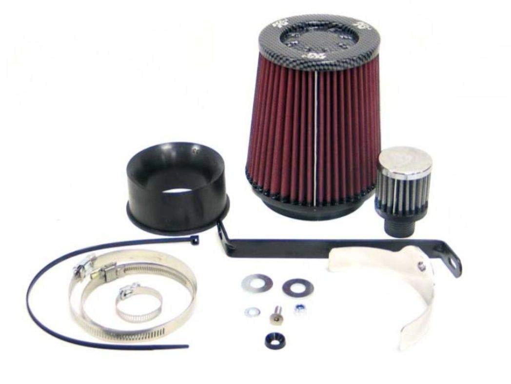 Cold Air Intake System K&N: High-Flow Air-Filter, Increase Performance & Horsepower: Compatible with 2001-2008 VOLKSWAGEN Beetle, 57-0432
