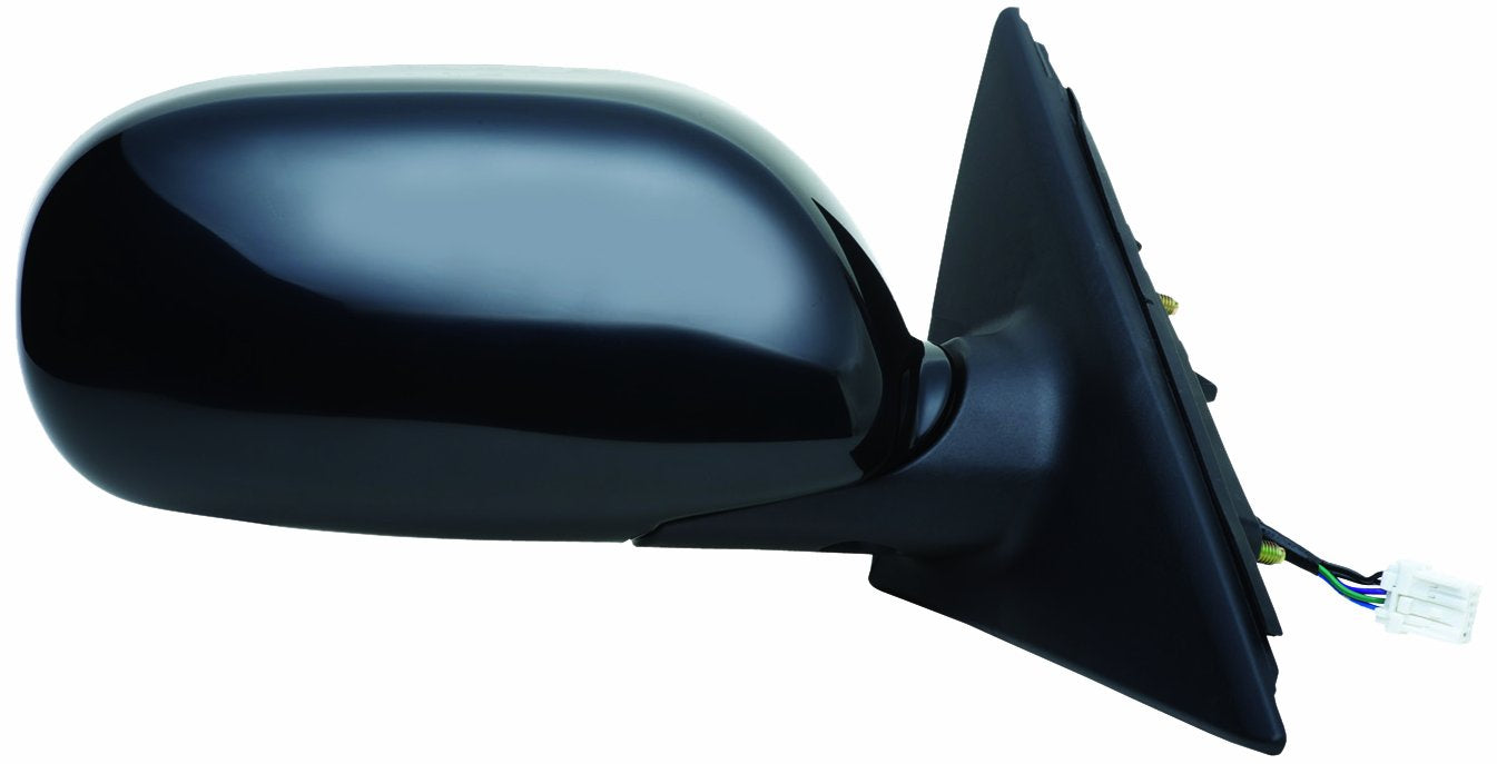 Fit System Mirror Passenger Side for Infiniti G35 Sedan, Black, PTM, Foldaway, Heated Power