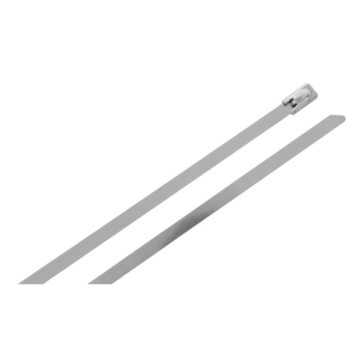 W2946 Performance Tool 14" SS 304 Cable Tie, 100 LBS (10 Pieces)