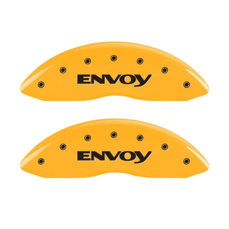 Caliper Covers MGP 34005SEVYYL, Yellow