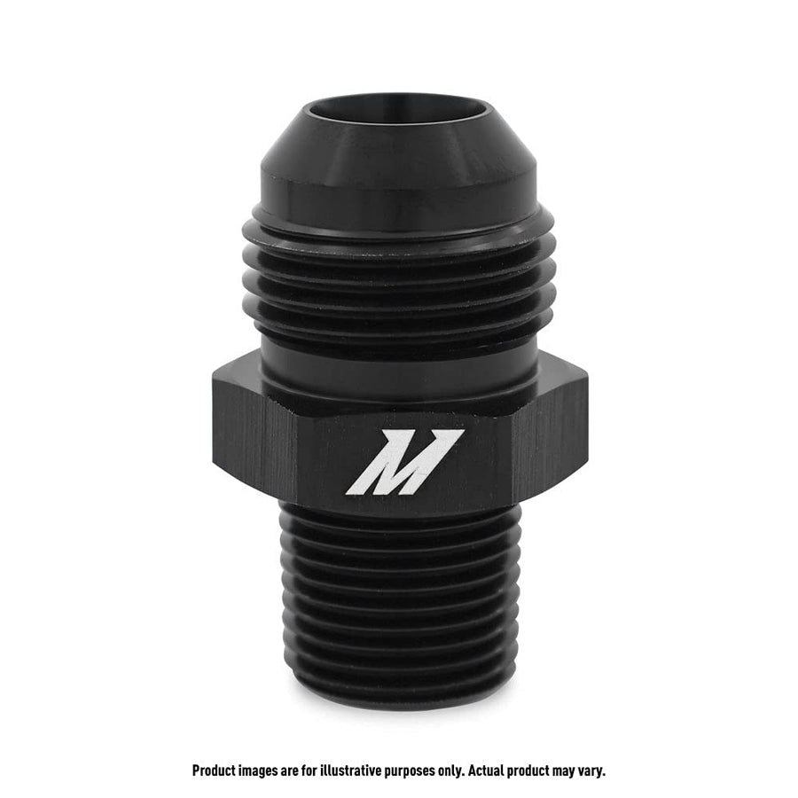 Mishimoto Aluminum Adapter, 4AN Male to MMFT-ADA-0414-4AN 1/4" NPT Male