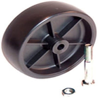 6" Poly Wheel Dutton-Lainson with Bolt and Nut