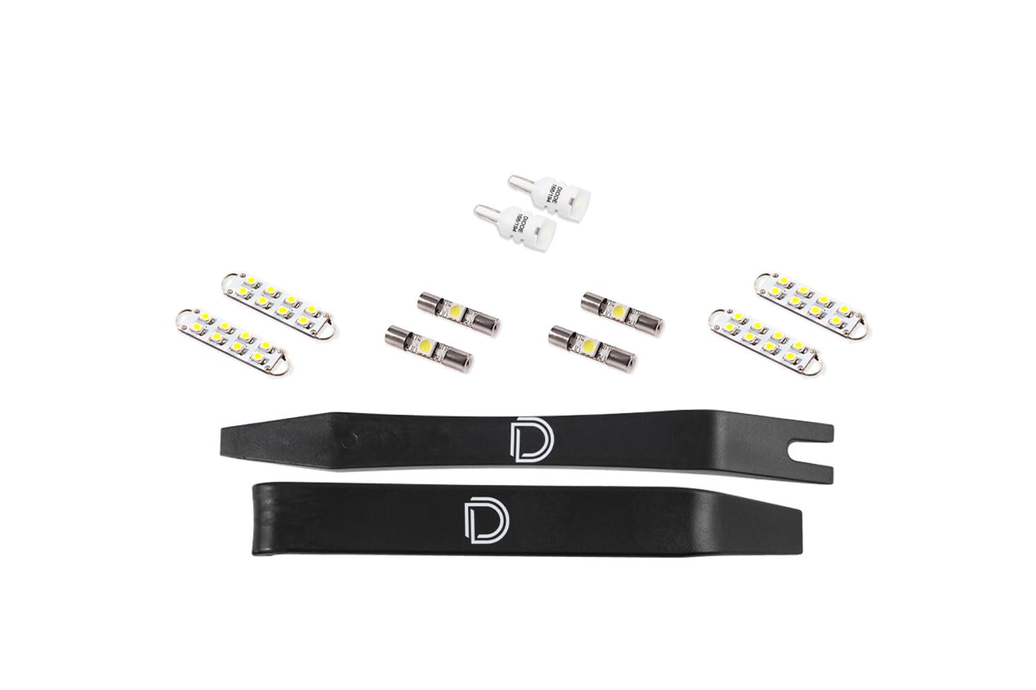 LED interior bulb pack Diode Dynamics compatible with Chevrolet Silverado 2007-2013, Stage 1
