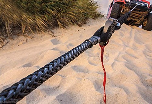 Spydura WARN 87915 Synthetic Winch Cable Rope with Swivel Hook End: 3/8" Diameter x 100' Length, 5 Ton (10,000 lb) Capacity