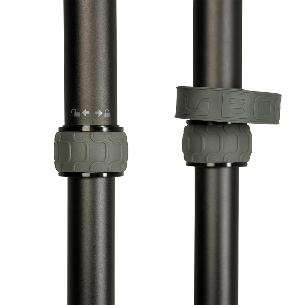 Infinite BOG ARCA Swiss Tripod with 360 Degree Ball Head, Quick-Release Arca Swiss Mount System, and Integral Bubble Level for Hunting, Shooting, Outdoors
