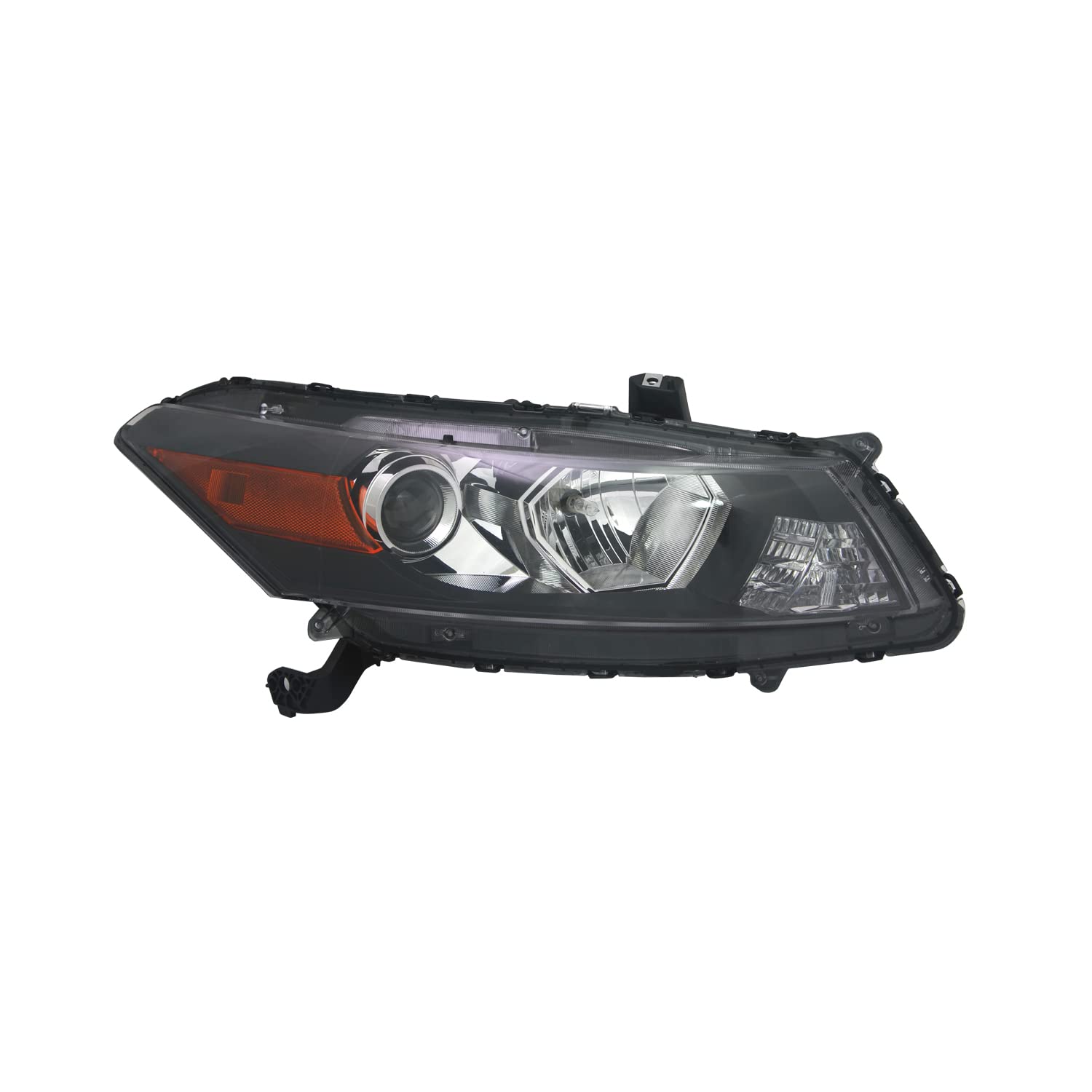 Right TYC Headlight Assembly Compatible with 2011-2012 Honda Accord