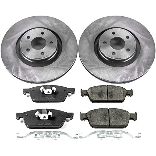 Power Stop Autospecialty KOE7146 Front Replacement Brake Kit-OE Brake Rotors & Ceramic Brake Pads