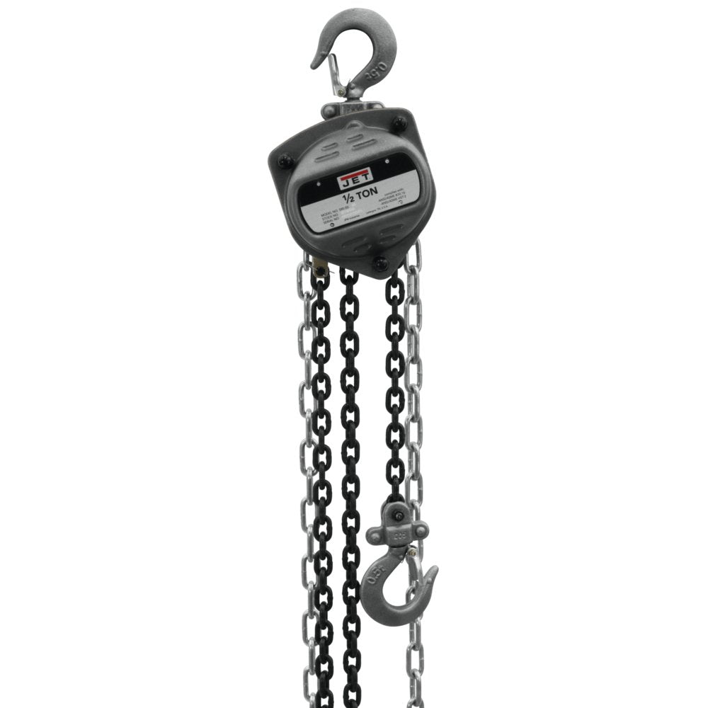1/2-Ton JET Hand Chain Hoist, 15' Lift (Model S90-050-15)