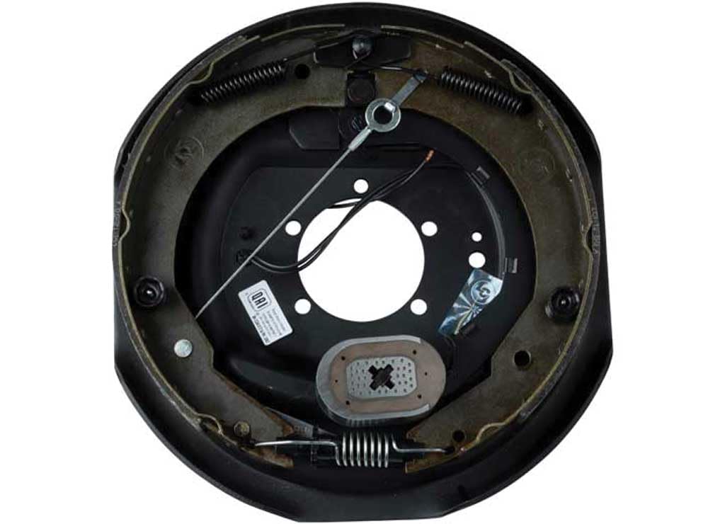 12'' X 2'' Rh Forward Lippert 1224513 Self-Adjusting Brakes, 5-Bolt: 4000-7000# Axle (Raw)