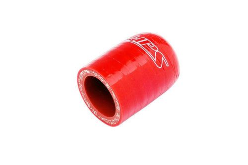Red HPS 7/8" (22mm) High Temperature 3-ply Reinforced Silicone Coolant Cap Bypass Heater, 1-5/8" Length, 350F Max. Temp, 4mm Wall Thickness