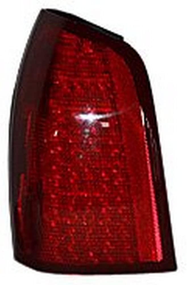 Left TYC Tail Light Assembly Compatible with 2000-2005 Cadillac Deville