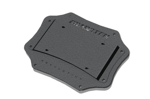 CrawlTek License Plate/Tailgate Plate Relocation Compatible with 2007-2018 Jeep Wrangler JK