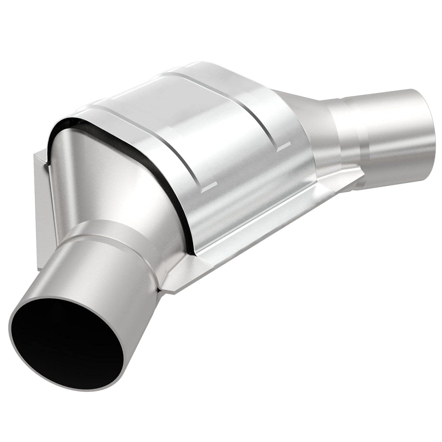 HM Grade MagnaFlow 99186HM Universal Catalytic Converter, 2.5" Inlet/Outlet (EPA Compliant)