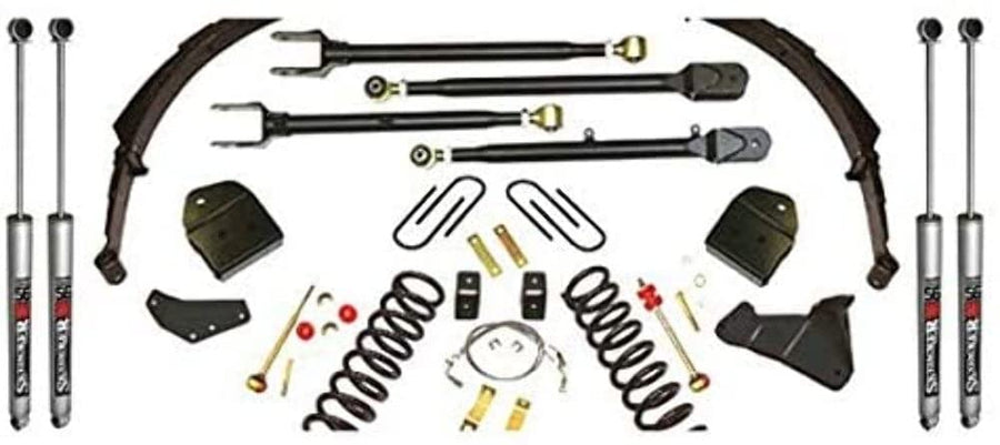Skyjacker Suspension Lift Kit F54524KS-M w/Shock M95 Performance Shocks 4 in. Lift 4-Link Conversion
