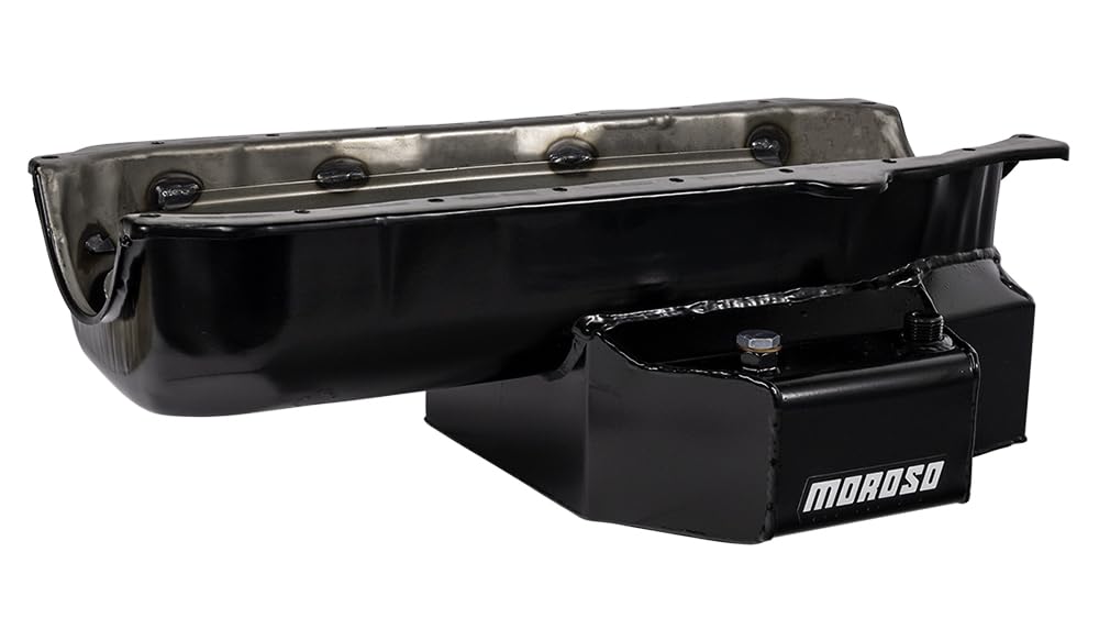 7.125" Moroso Oval Track Oil Pan for Chevy Small-Block Engines