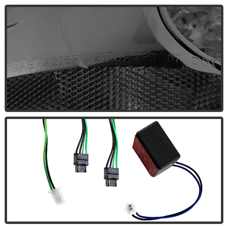 Tail Light Xtune ALT-JH-CSUB07-LED-G2-SM (Chevy Suburban/Tahoe 07-14 / GMC Yukon/Yukon Denali 07-14 - LED s - Smoked)