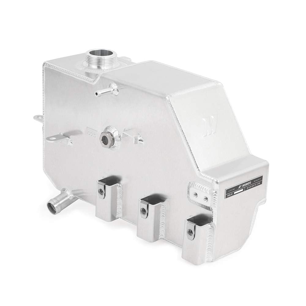 Mishimoto Aluminum Degas Tank Kit MMRT-F2D-11KN, Compatible With 2011-2019 Ford 6.7L Powerstroke, Natural