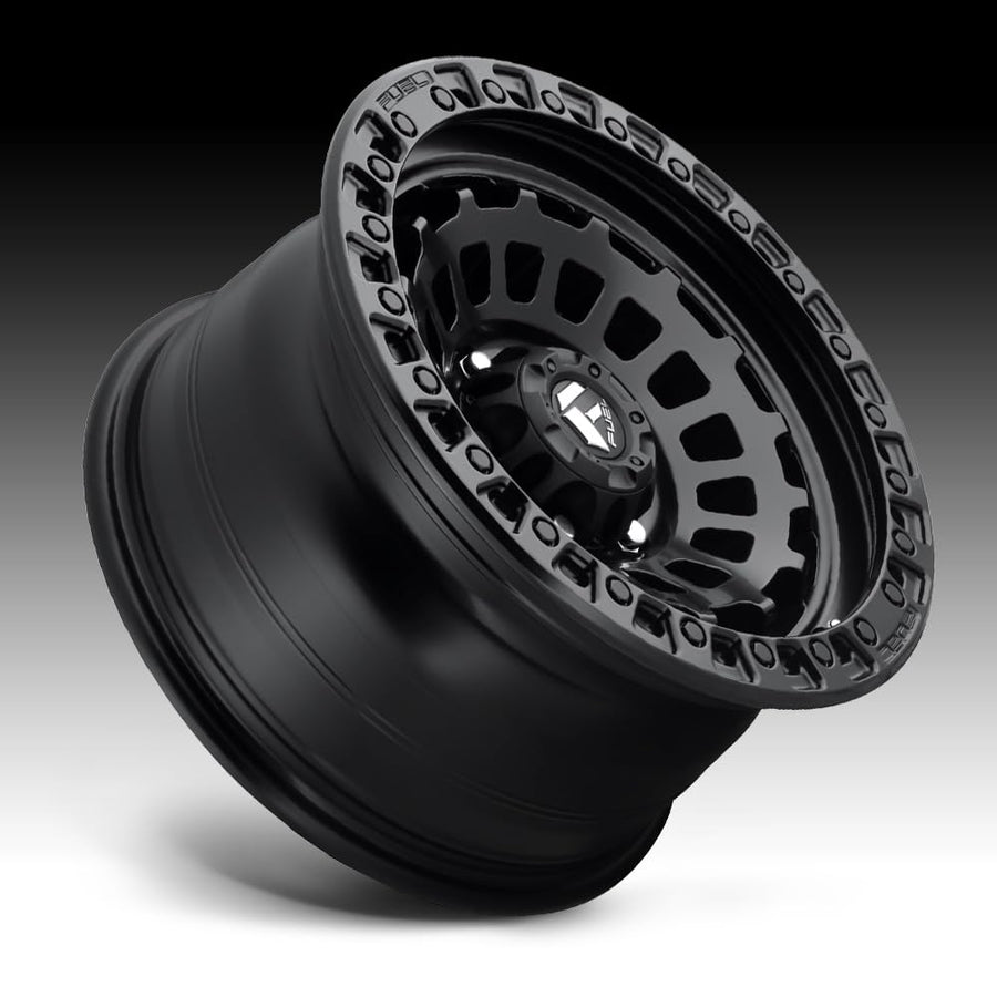 Fuel 1PC D633 ZEPHYR 17X9 5X139.7 MATTE BLACK Wheel Rim
