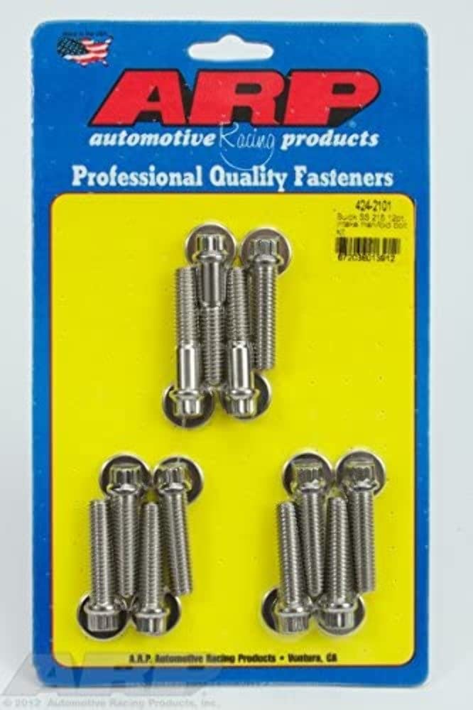 Intake Manifold Bolt Kit ARP (424-2101), Stainless Steel