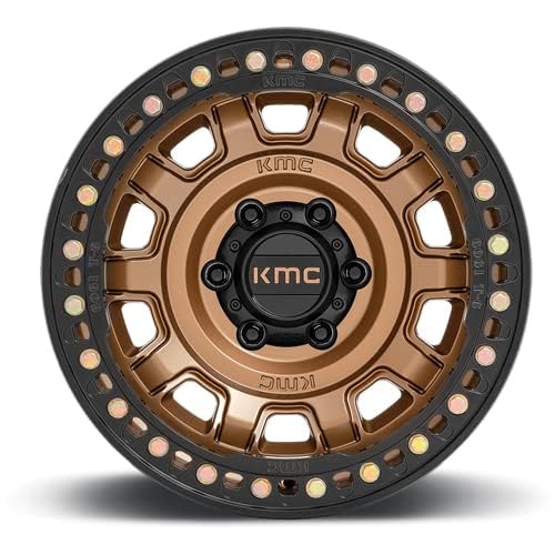 KMC Wheels 17X9 TANK BEADLOCK 8X1703.5 -38mm MATTE BRONZE - KM23679087638N