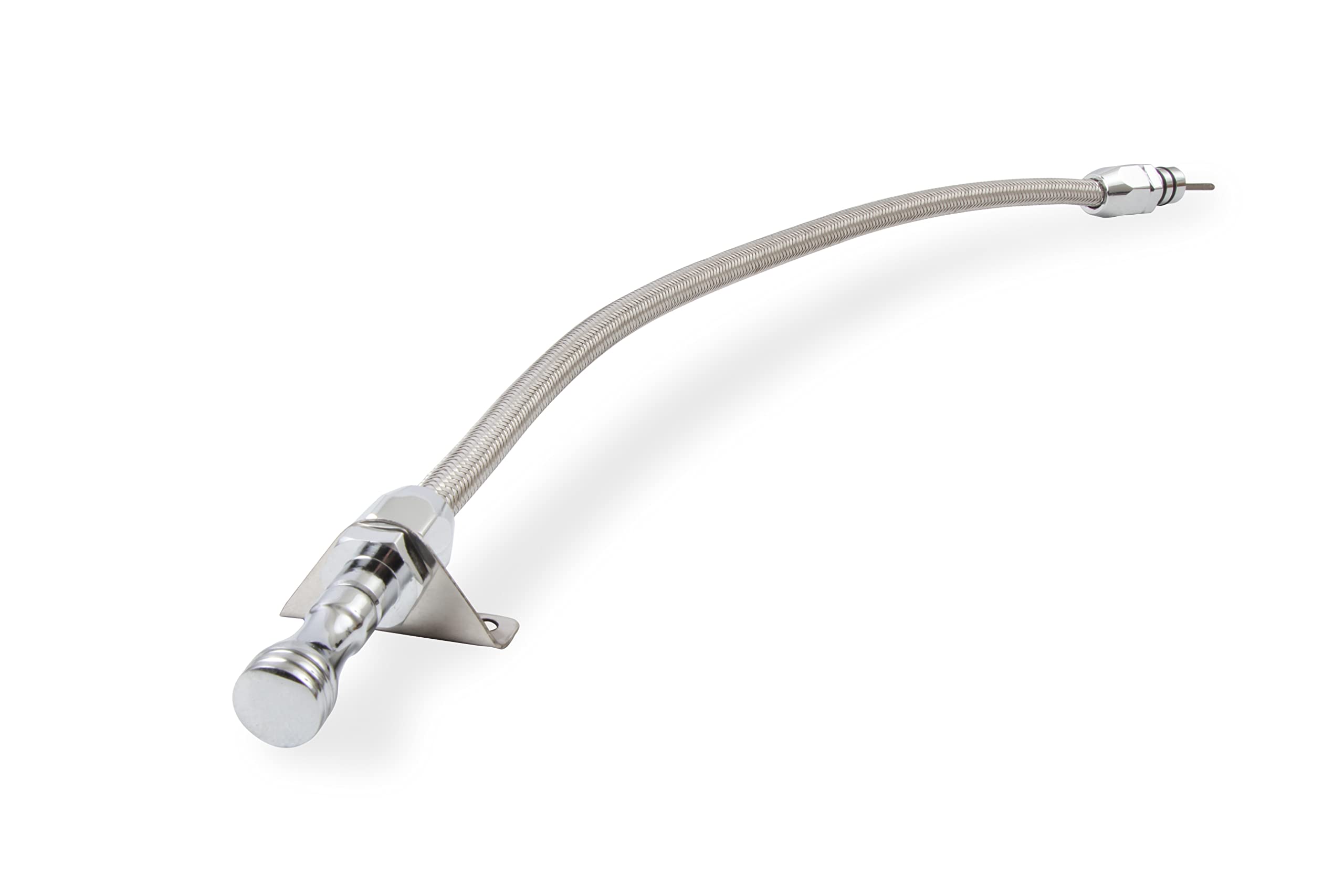 Automatic Transmission Dipstick & Tube Mr. Gasket 9704G - Braided Stainless Steel