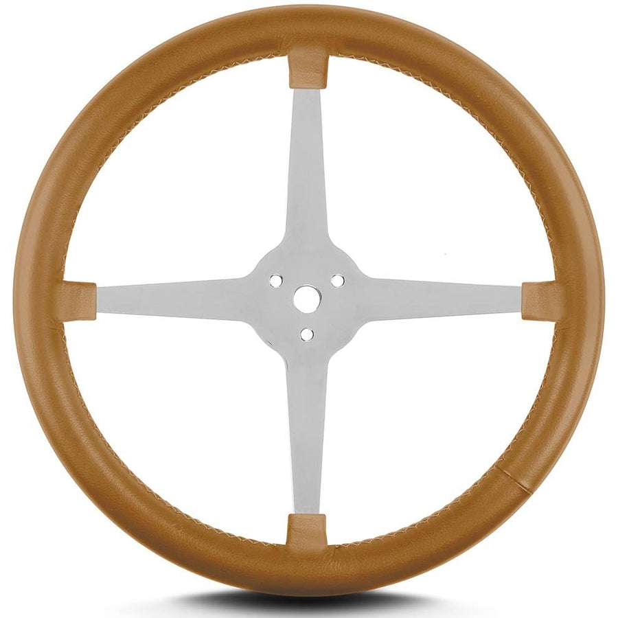 40416 Lecarra Lake 4 Spoke 14" Polished Chestnut