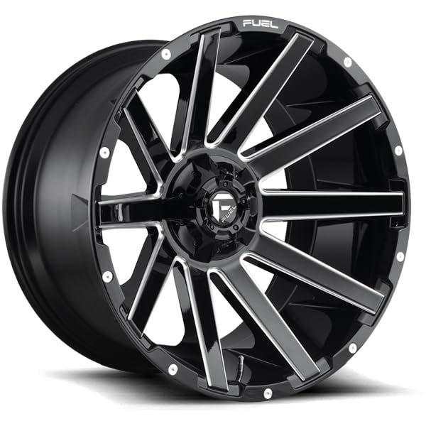 BLACK Fuel Offroad D61526209847 Wheel (26 x 12. inches /6 x 135 mm, -44 mm Offset)
