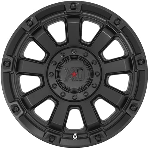 GAUNTLET XD SERIES BY KMC WHEELS 20x10 6x135.00/6x139.70 SATIN BLACK (-18 mm) Wheel Rim