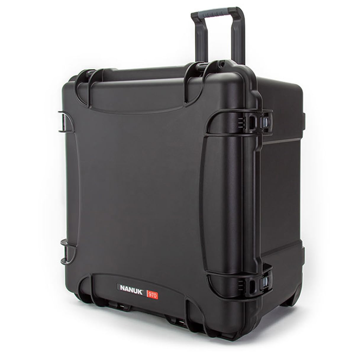 Wheeled Nanuk Series 970 Lightweight NK-7 Resin Waterproof Hard Case without Foam Insert, Black