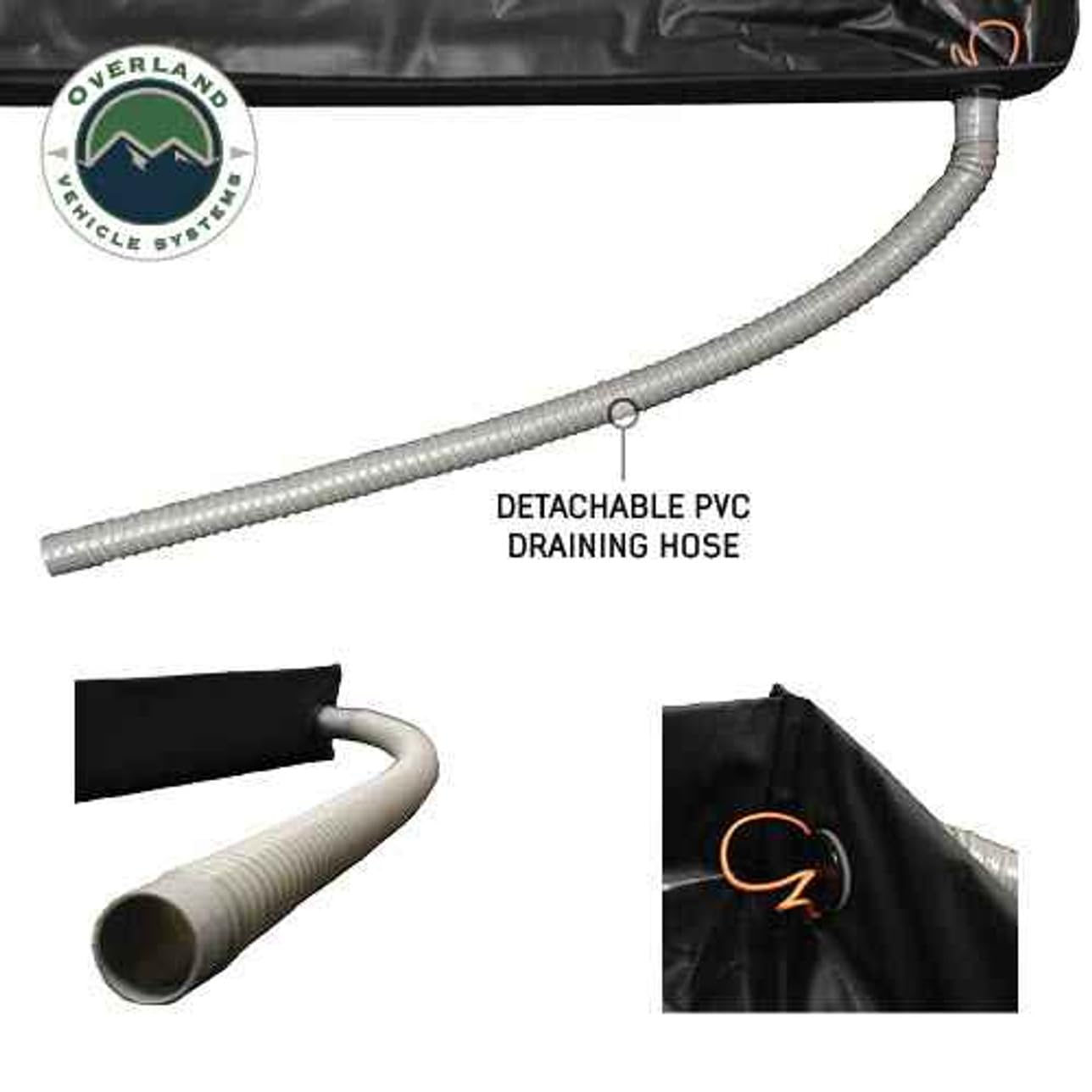 HD Nomadic Shower - Overland Vehicle Systems Double Shower Floor Basin