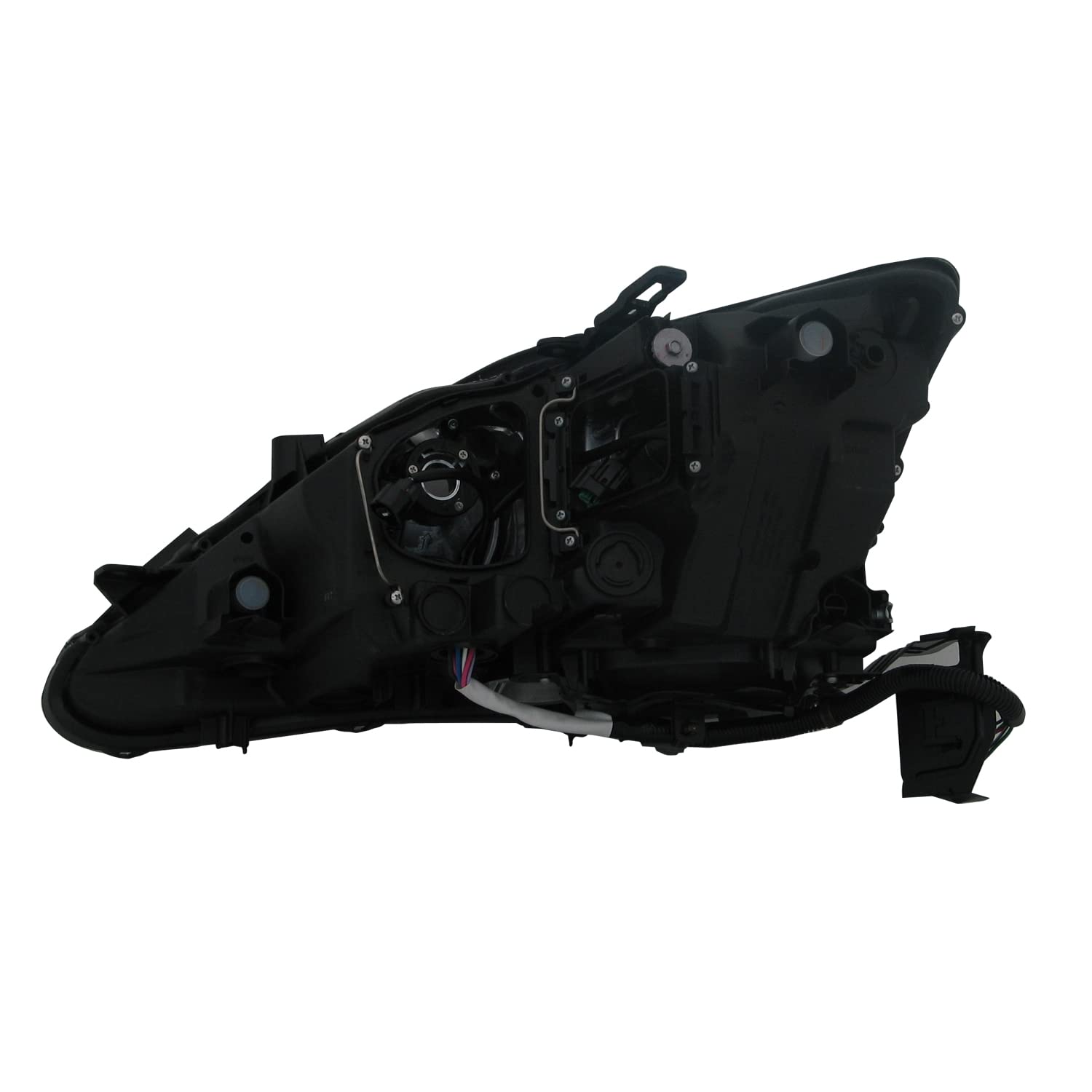 Right TYC Headlight Assembly Compatible with 2006-2008 Lexus IS250