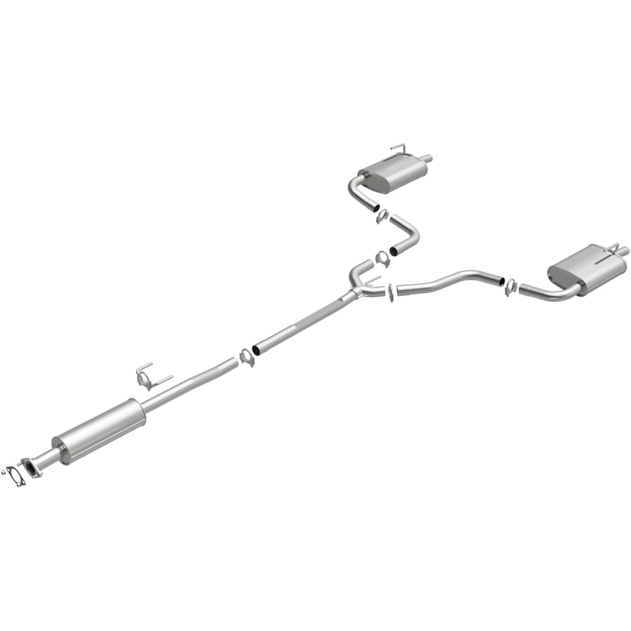 Replacement BRExhaust Exhaust System Kit 106-0733: Compatible with 2007-2018 Nissan Altima 2.5L/3.5L