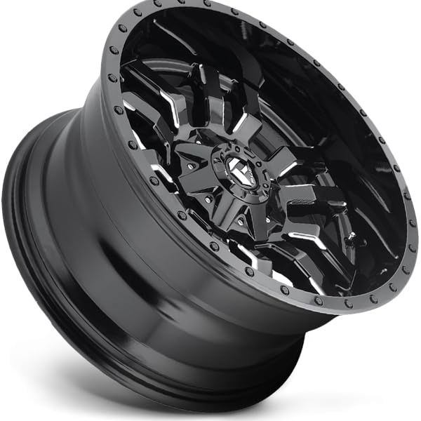 Sledge FUEL D595 Black Milled 20x9 6x135 & 6x5.5 1 offset