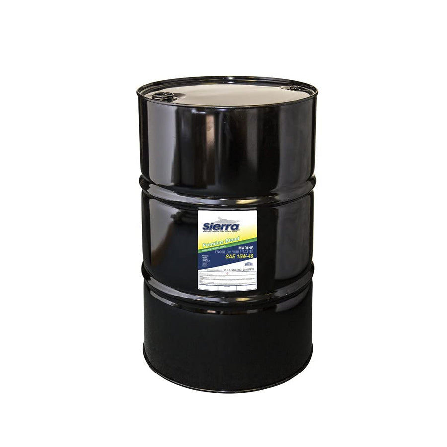 Sierra 15W-40 Premium Blend Engine Oil 18-9554-7 - 55 Gallon