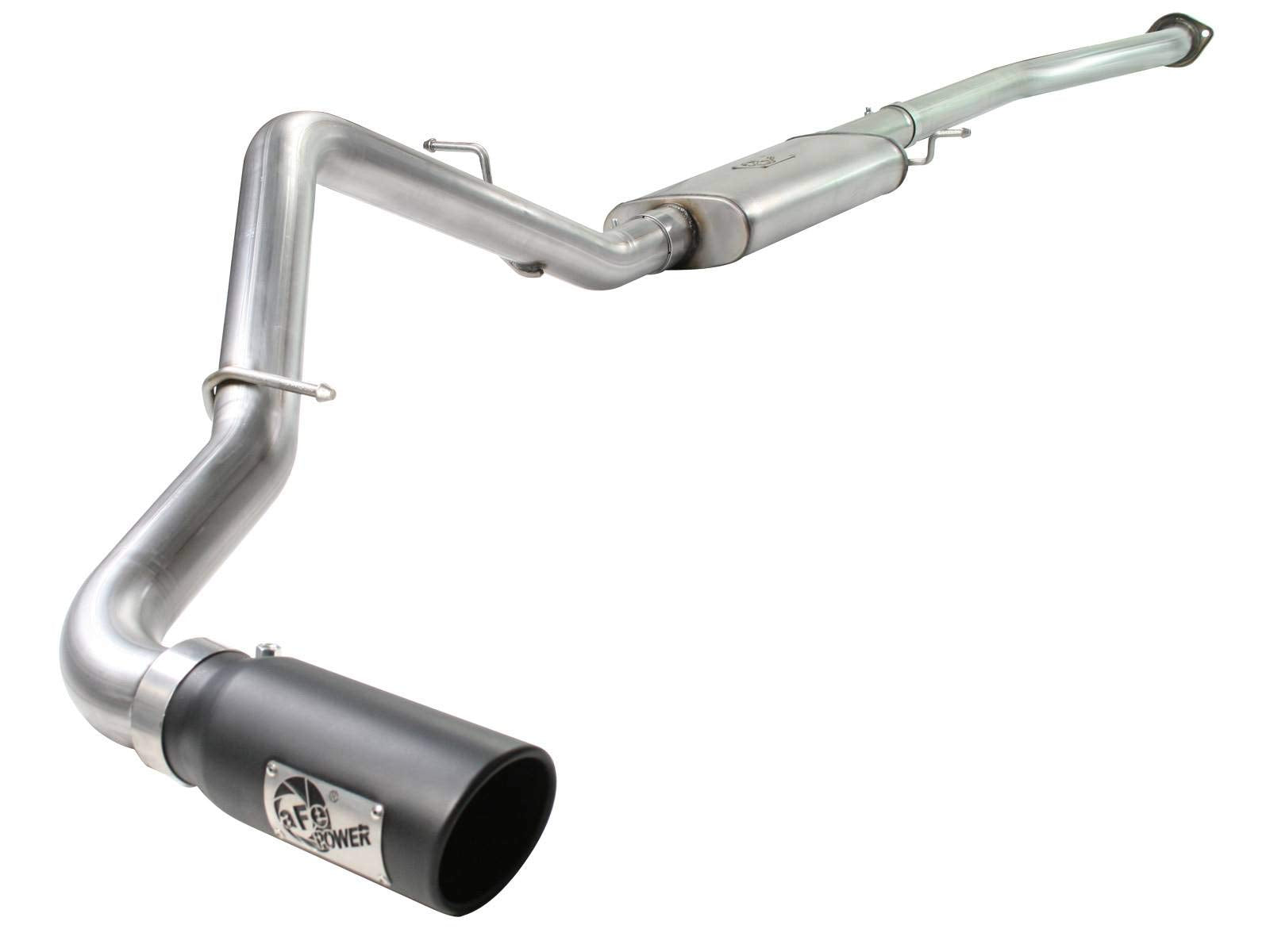 MACH Force aFe 49-44013-B Cat-Back Stainless Steel Exhaust System for GM Trucks 1500 V6/V8
