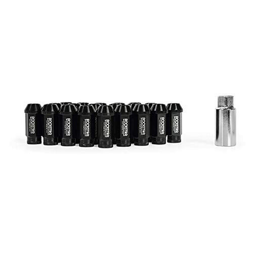 Mishimoto - Rockstar MMLG-15-LOCKRKST Aluminum Locking Lug Nuts, M12 x 1.5, Black