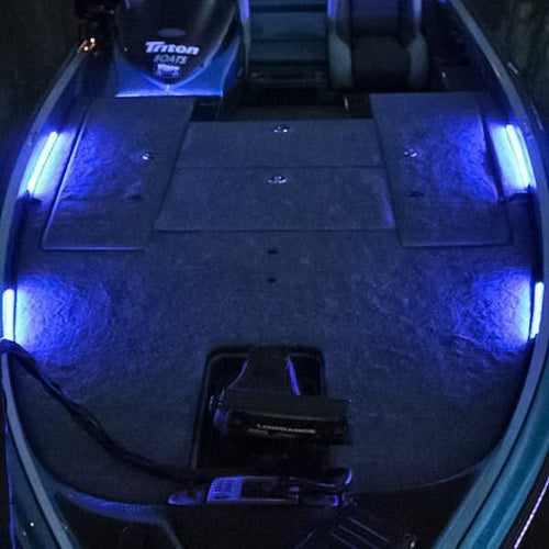 T-H Marine Front & Rear Deck LEDBW-98-4-O-DP Lighting Kit LED Orange