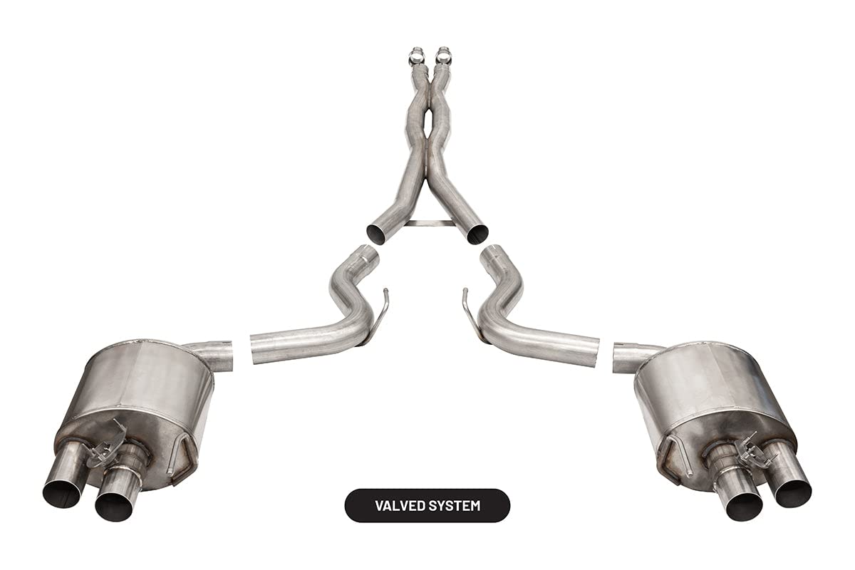 Active 3.0 IN Cat-Back (21096) Xtreme Sound Level | 2015-2020 Ford Mustang GT350