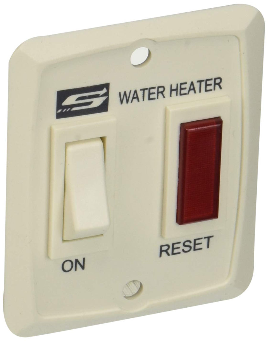 Water Heater Suburban 234795 Standard Wall Switch Assembly - Cream