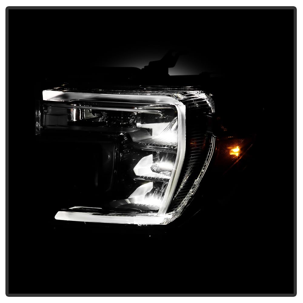 GMC Sierra 1500 Spyder (POE) 19-22 Halogen Signal w/LED high Low Beam Headlight - OE Left