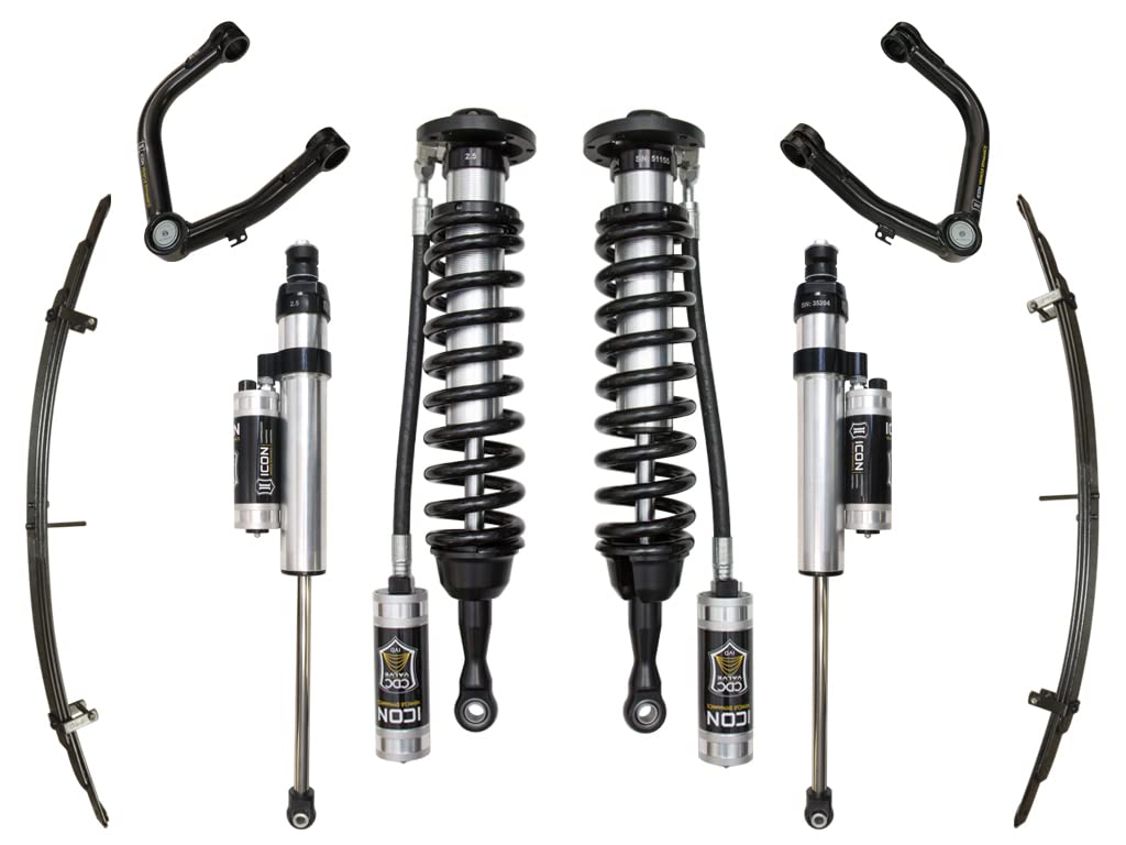 1-3" Lift ICON Stage 6 Suspension System, Tubular UCA, Compatible with 2007-21 Toyotaa Tundra, K53026T