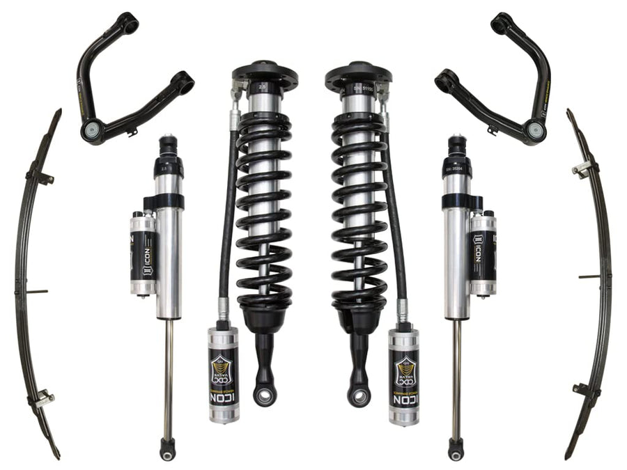 1-3" Lift ICON Stage 6 Suspension System, Tubular UCA, Compatible with 2007-21 Toyotaa Tundra, K53026T